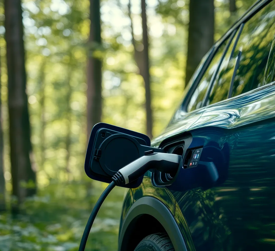 1EV Mobile vehicle being charged